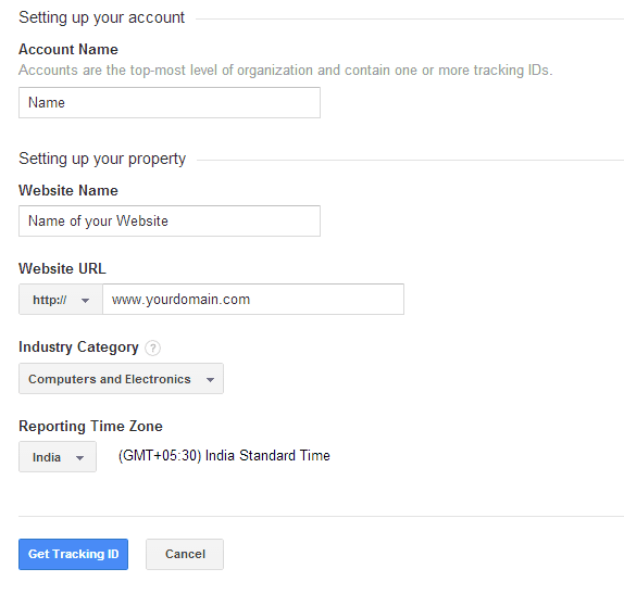 Setting Up Google Analytics