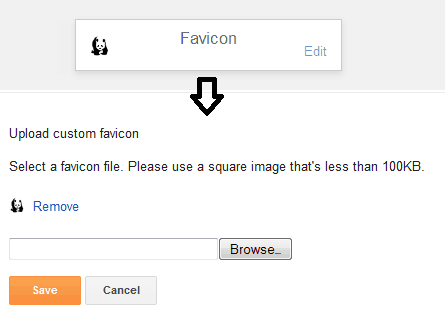 Blogger Favicon