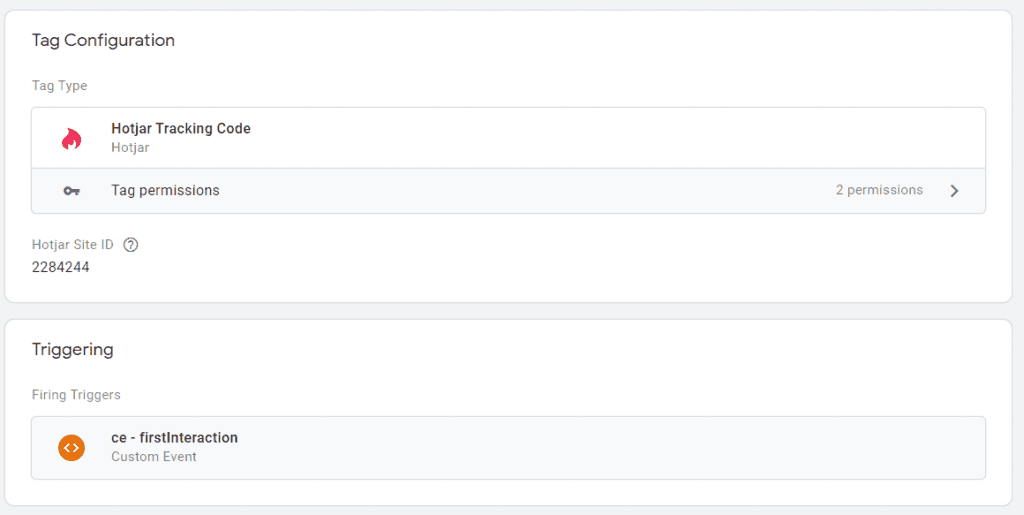 HotJar Tracking code firing after the first user scroll in Google Tag Manager